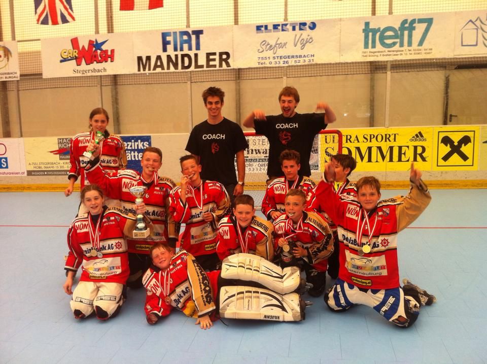 2014 - Red Dragons U13 werden öster. Meister