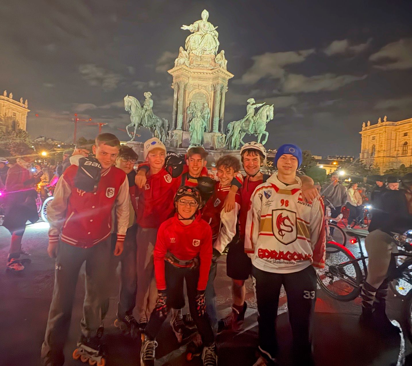 RED DRAGONS EROBERN WIEN! 🔥🌙